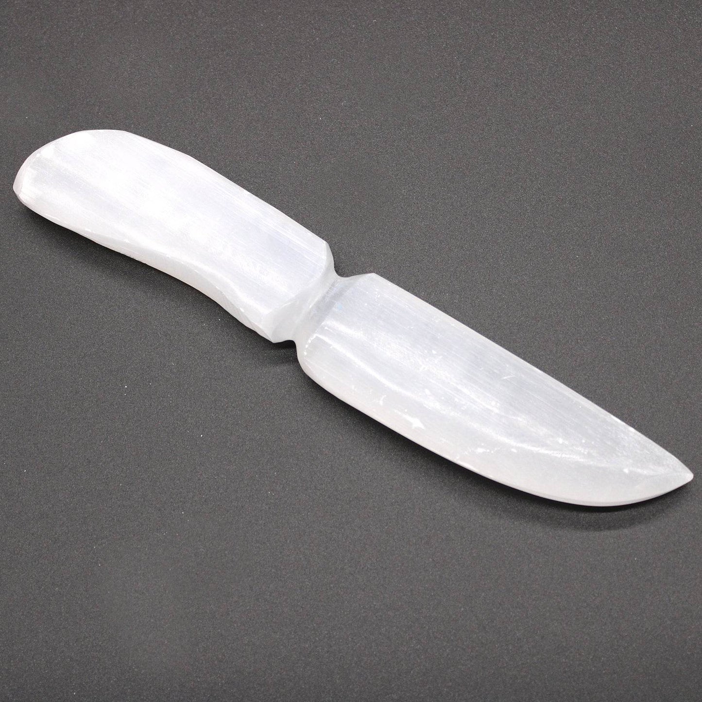 Selenit-Ritualmesser - Klassisch - Selenit-Ritualmesser - Hauttempel