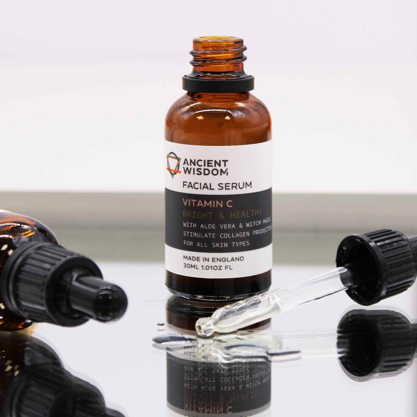 Hyaluronsäure & B5 Gesichtsserum NÄHREN & REVITALISIEREN 30ml - Gesichtsserum - Hauttempel