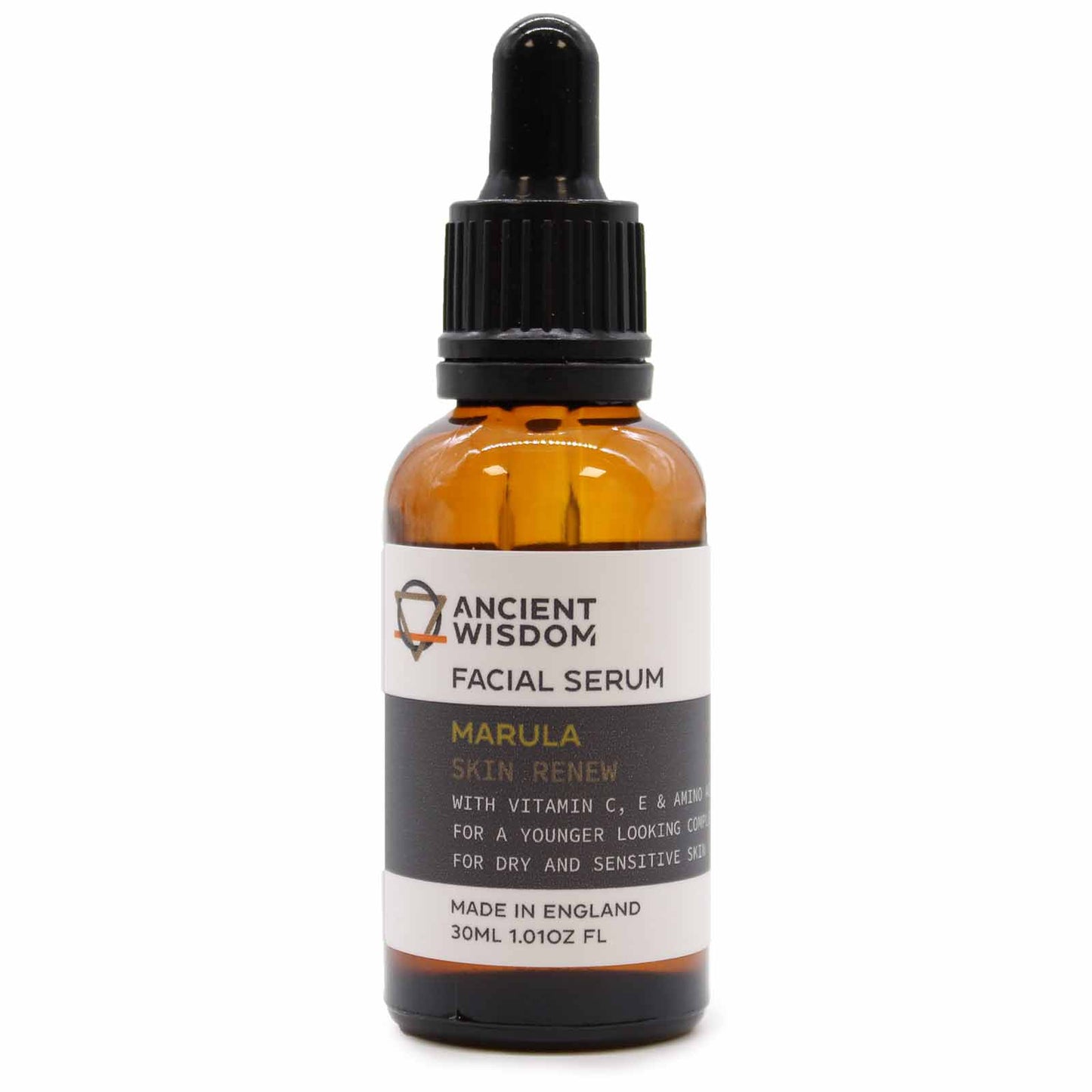 Marulaöl & Vitamine C, E & Aminosäuren Gesichtsserum - REGENERIEREN & ERNEUERN 30ml