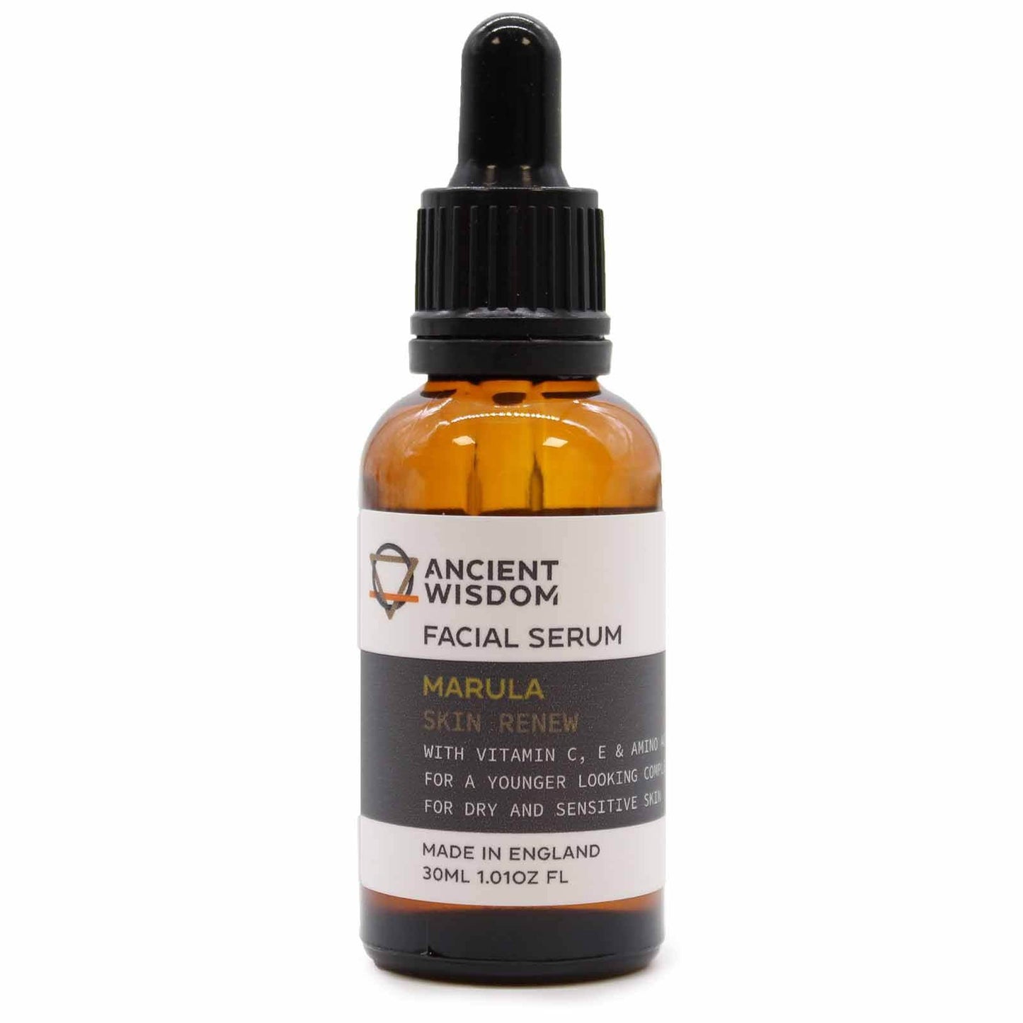 Marulaöl & Vitamine C, E & Aminosäuren Gesichtsserum - REGENERIEREN & ERNEUERN 30ml - Gesichtsserum - Hauttempel