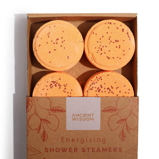 ZEN Shower Steamers - 4-er Set Duschdampfer - Energising - Duschdampfer - Hauttempel