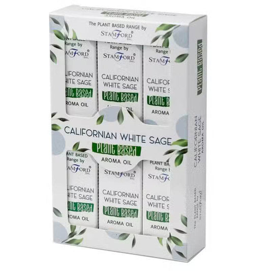 Duftöl auf Pflanzenbasis - 10ml - Weißer Salbei aus Kalifornien (Californian White Sage) - Plant Based Fragrance Oils - Hauttempel