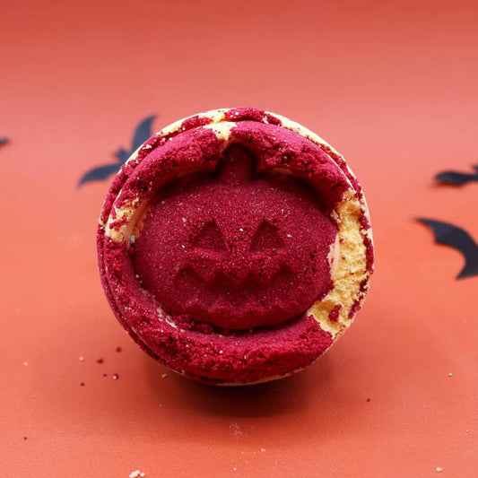 Halloween Badebombe Kürbisform - Anis - 180g - Badebombe - Hauttempel