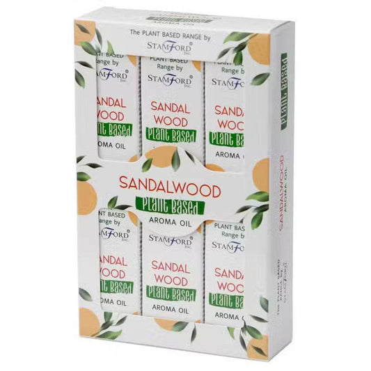 Duftöl auf Pflanzenbasis - 10ml - Sandalwood - Plant Based Fragrance Oils - Hauttempel