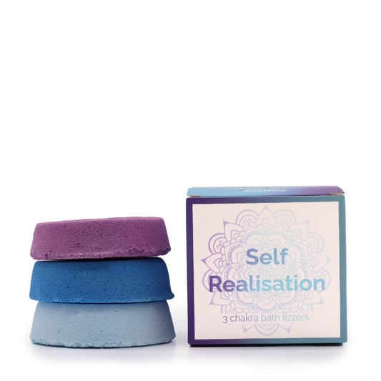 Kleines Chakra Badebomben-Set "Selfrealisation"