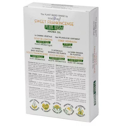 Duftöl auf Pflanzenbasis - 10ml - Sweet Frankincense - Plant Based Fragrance Oils - Hauttempel