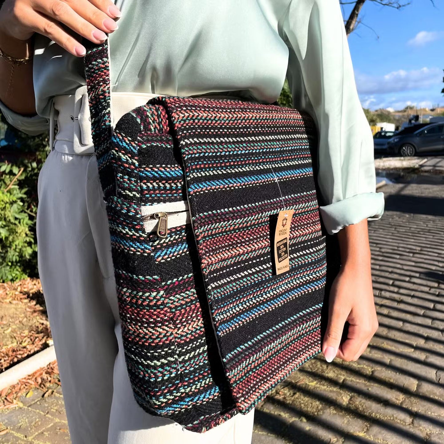 Laptop-Tasche - BANJARA - Boho-Stil - Dark Smart