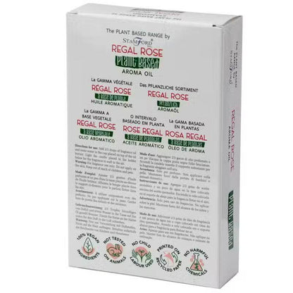 Duftöl auf Pflanzenbasis - 10ml - Regal Rose - Plant Based Fragrance Oils - Hauttempel