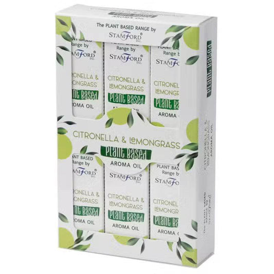 Duftöl auf Pflanzenbasis - 10ml - Citronella Lemon Grass - Plant Based Fragrance Oils - Hauttempel