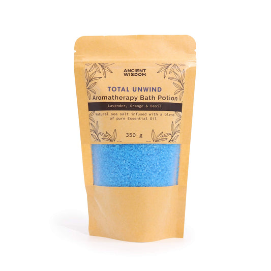 Aromatherapie Badezusatz "TOTALE ENTSPANNUNG" im Kraftbeutel 350g