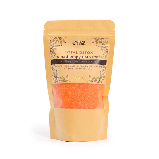 Aromatherapie Badezusatz "TOTAL DETOX" im Kraftbeutel 350g