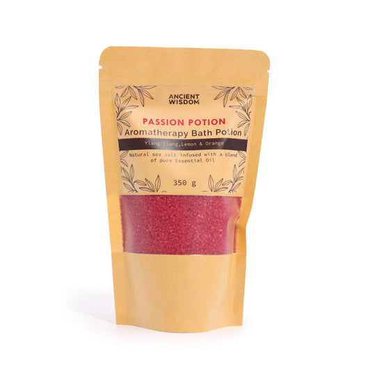 Aromatherapie Badezusatz "PASSION" im Kraftbeutel 350g