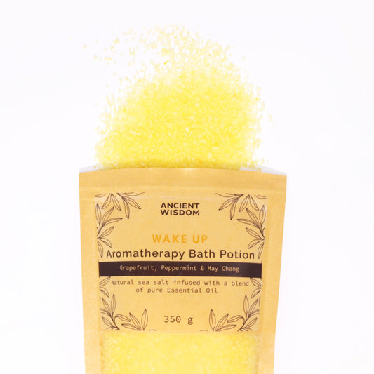 Aromatherapie Badezusatz "WAKE UP" im Kraftbeutel 350g