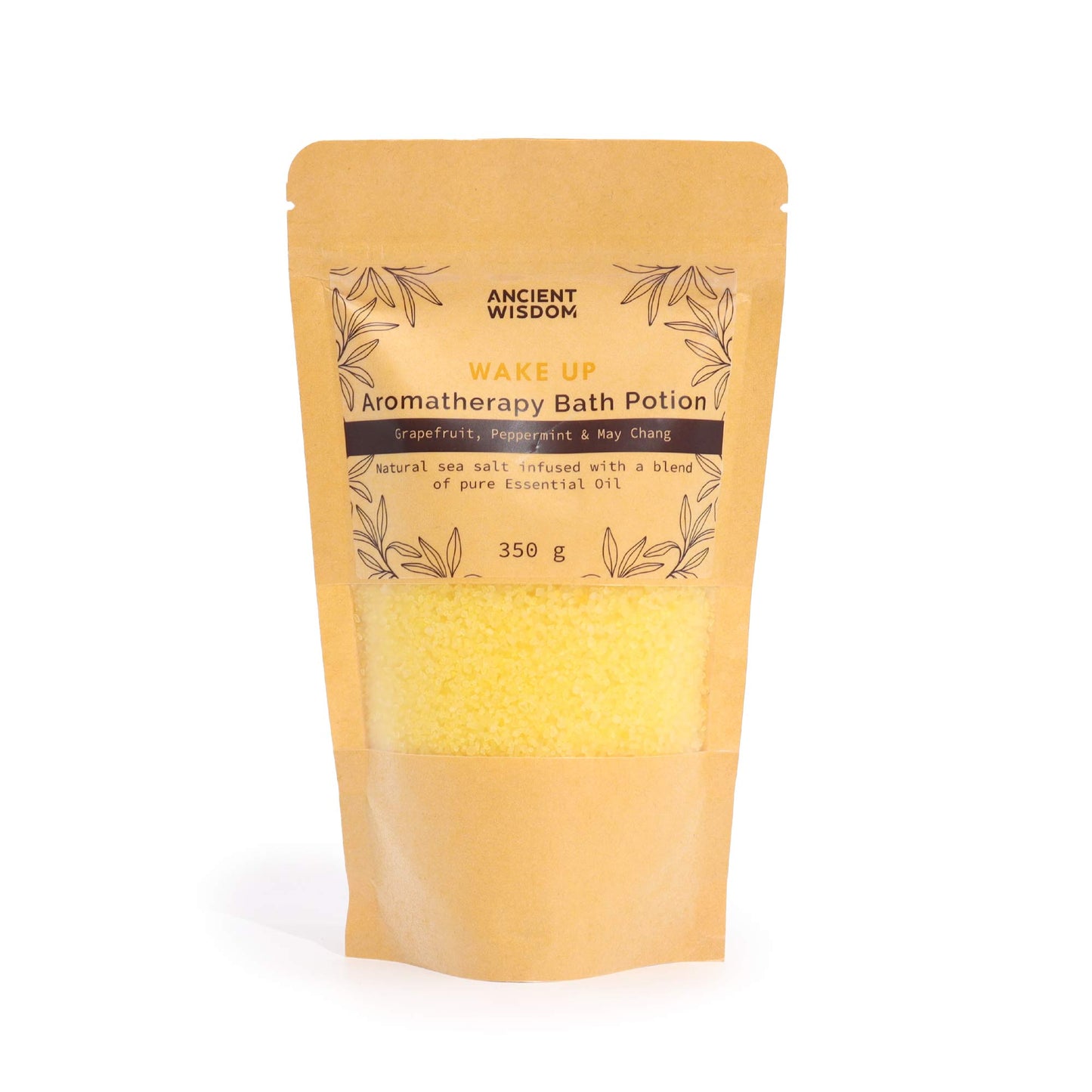 Aromatherapie Badezusatz "WAKE UP" im Kraftbeutel 350g