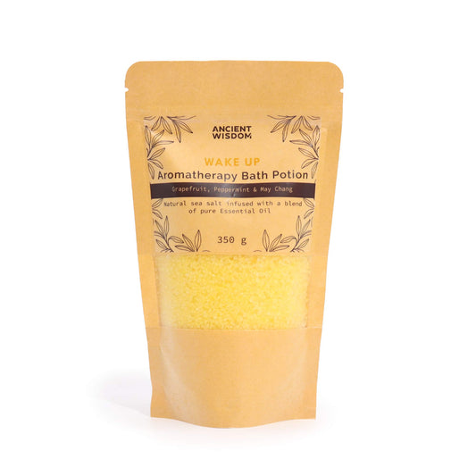 Aromatherapie Badezusatz "WAKE UP" im Kraftbeutel 350g