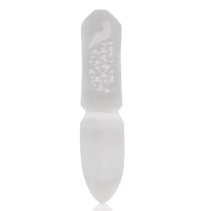 Selenit-Ritualmesser - Bindungen lösen - Selenit-Ritualmesser - Hauttempel