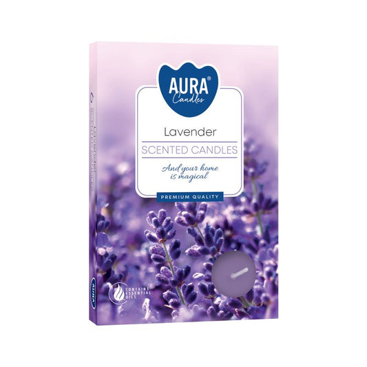Duft-Teelichter - Lavendel - Lavender (6-er Set)