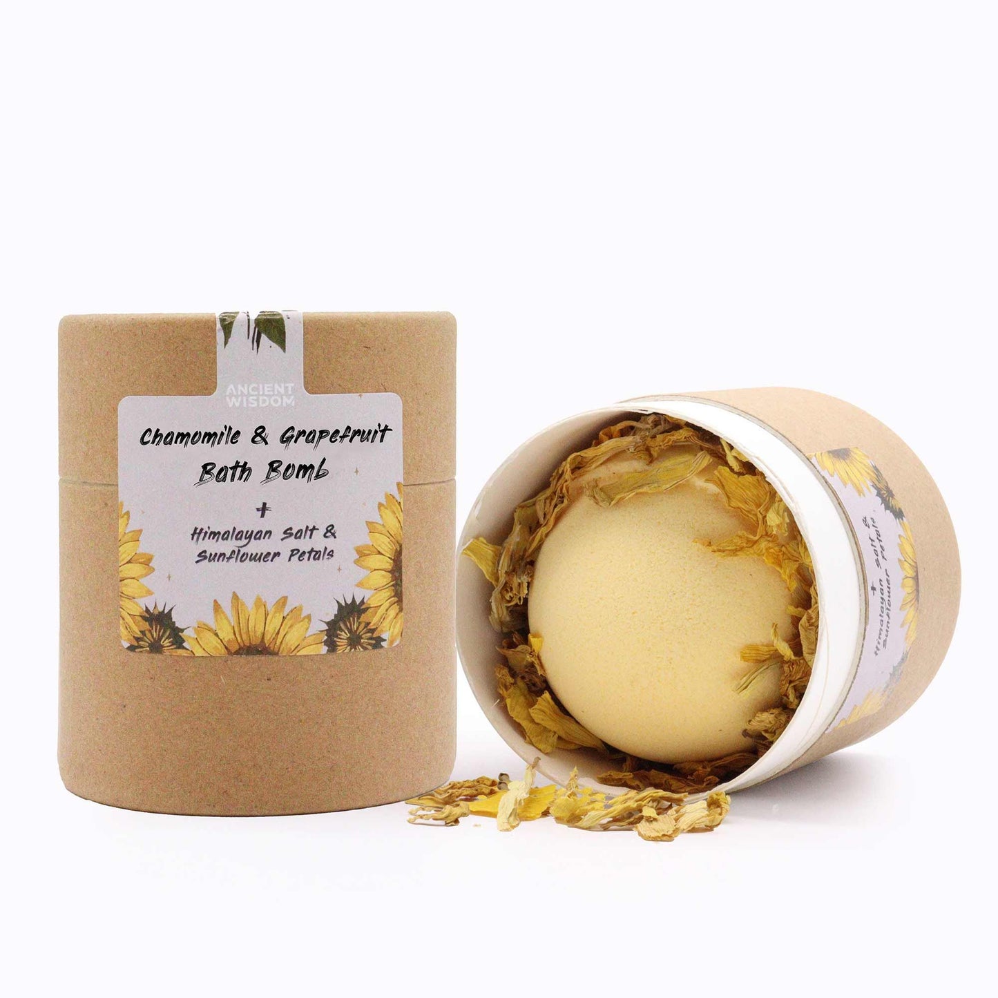 Sunflower Serenity – Badeset mit Sonnenblumenblüten