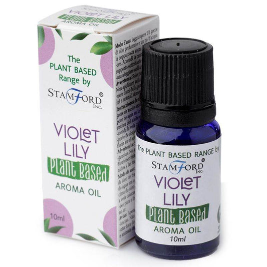 Duftöl auf Pflanzenbasis - 10ml - (Violet Lily) - Plant Based Fragrance Oils - Hauttempel