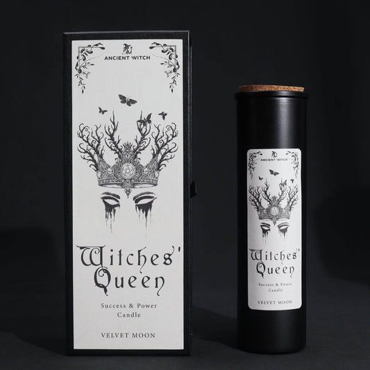 Hexen-Reinigungskerzen - Hexenkönigin - Velvet Moon - Ancient Witch Purification Candles - Hauttempel