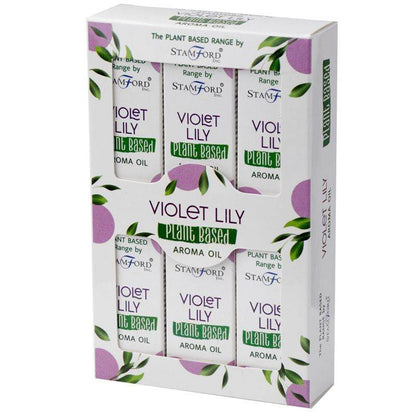 Duftöl auf Pflanzenbasis - 10ml - (Violet Lily) - Plant Based Fragrance Oils - Hauttempel