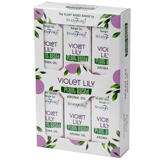 Duftöl auf Pflanzenbasis - 10ml - (Violet Lily) - Plant Based Fragrance Oils - Hauttempel