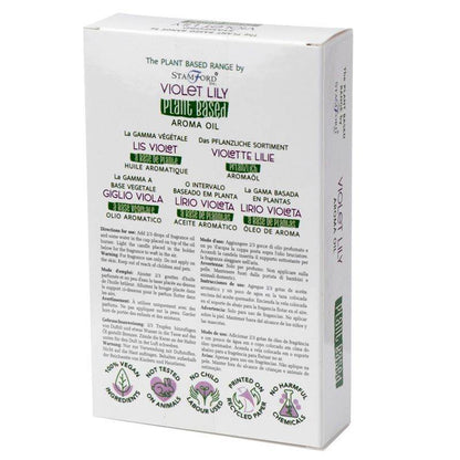 Duftöl auf Pflanzenbasis - 10ml - (Violet Lily) - Plant Based Fragrance Oils - Hauttempel
