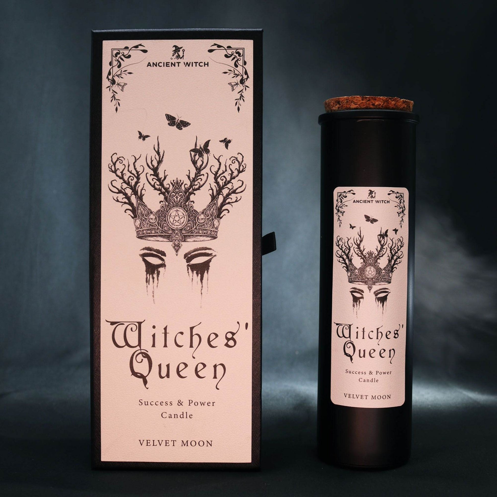 Hexen-Reinigungskerzen - Hexenkönigin - Velvet Moon - Ancient Witch Purification Candles - Hauttempel