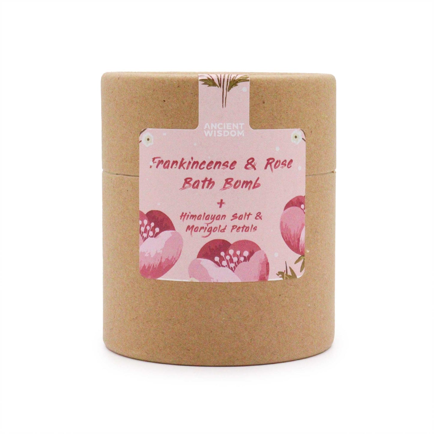 Badeset Blooming Pink Bliss – Verpackung frontal, Freisteller