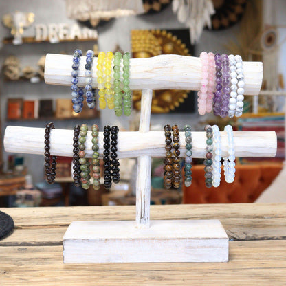 Edelstein-Kraftarmband - Amethyst - Armschmuck - Hauttempel
