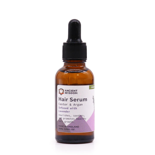 Haarserum Lavendel – Pipetten-Glasflasche, Freisteller