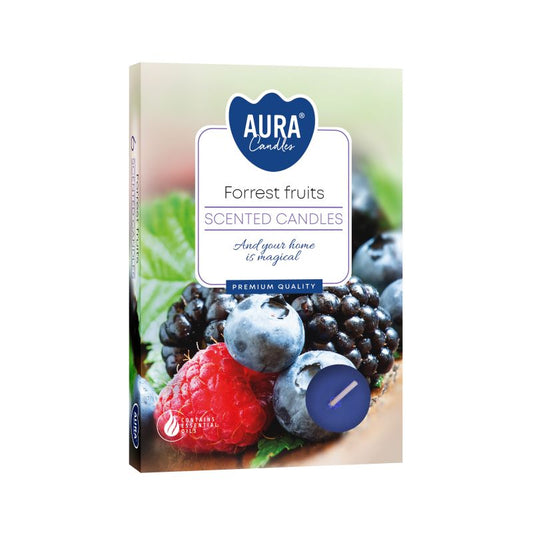 Duft-Teelichter - Waldfrüchte - Forest Fruits (6-er Set)