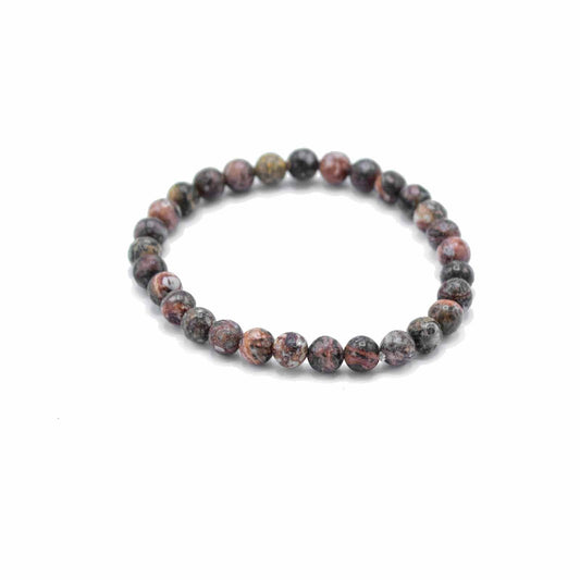 Leoparden Jaspis Manifestation Armband - Courage - Armschmuck - Hauttempel