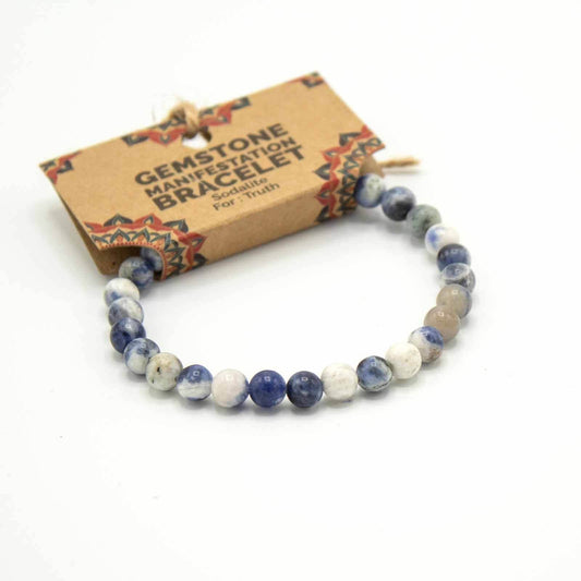Sodalith Manifestation Armband - Truth - Armschmuck - Hauttempel