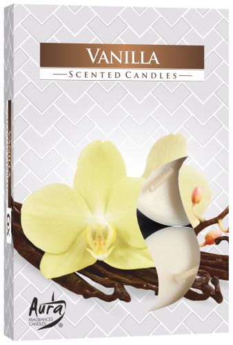 Duft-Teelichter - Vanille - Vanilla (6-er Set)