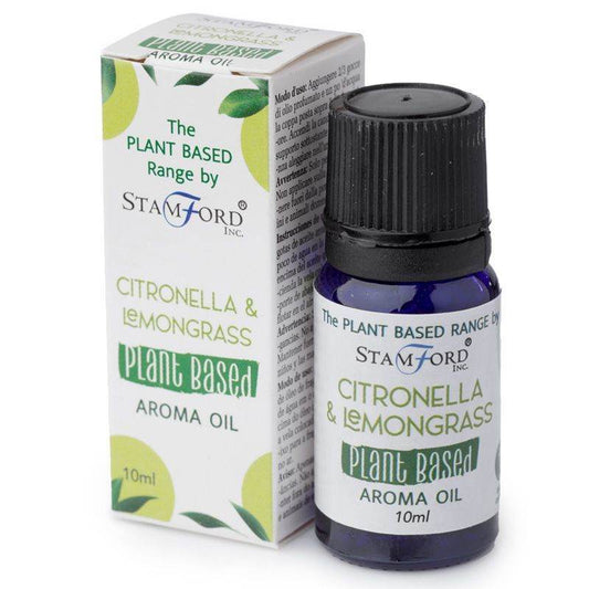 Duftöl auf Pflanzenbasis - 10ml - Citronella Lemon Grass - Plant Based Fragrance Oils - Hauttempel