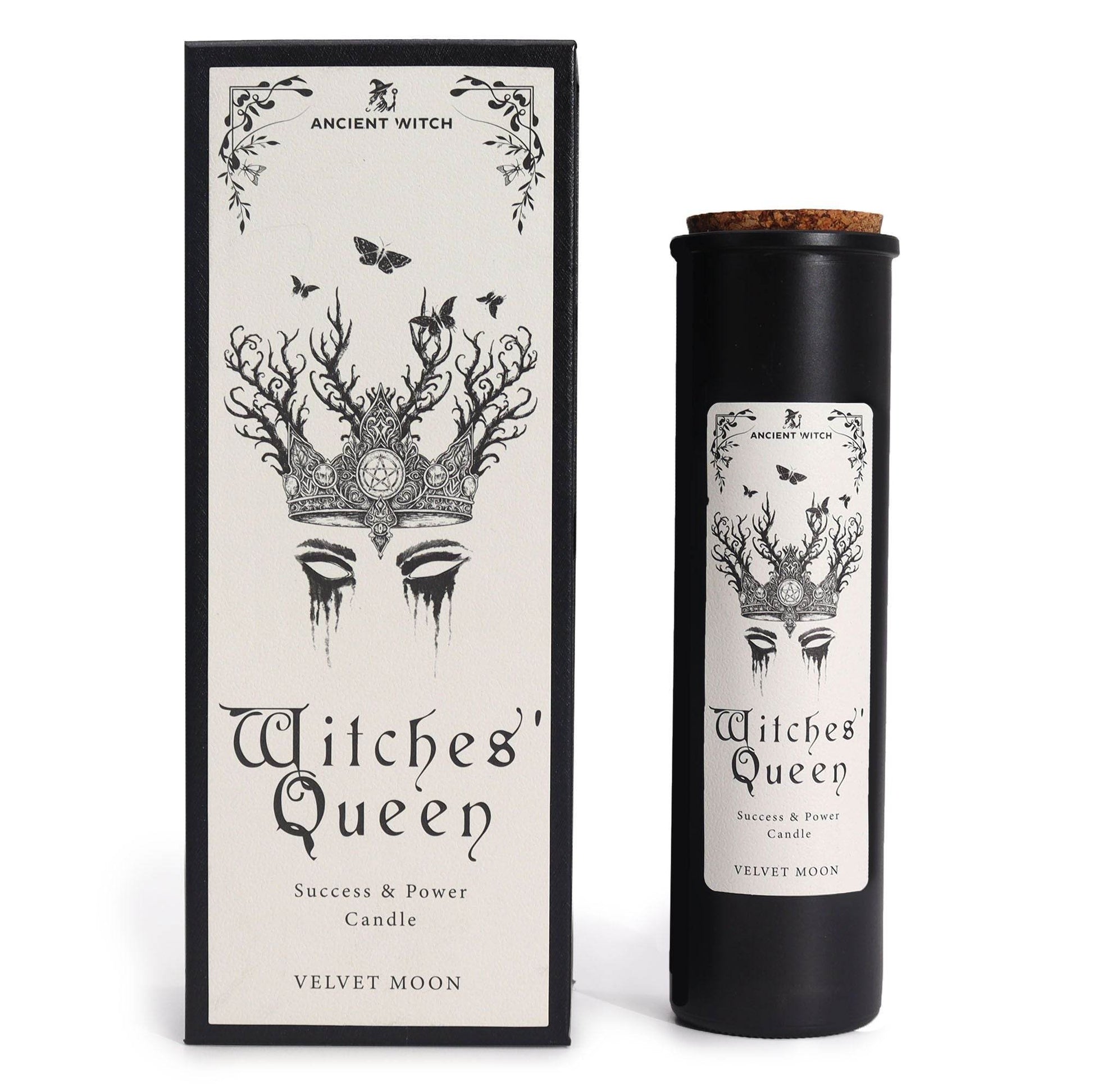 Hexen-Reinigungskerzen - Hexenkönigin - Velvet Moon - Ancient Witch Purification Candles - Hauttempel