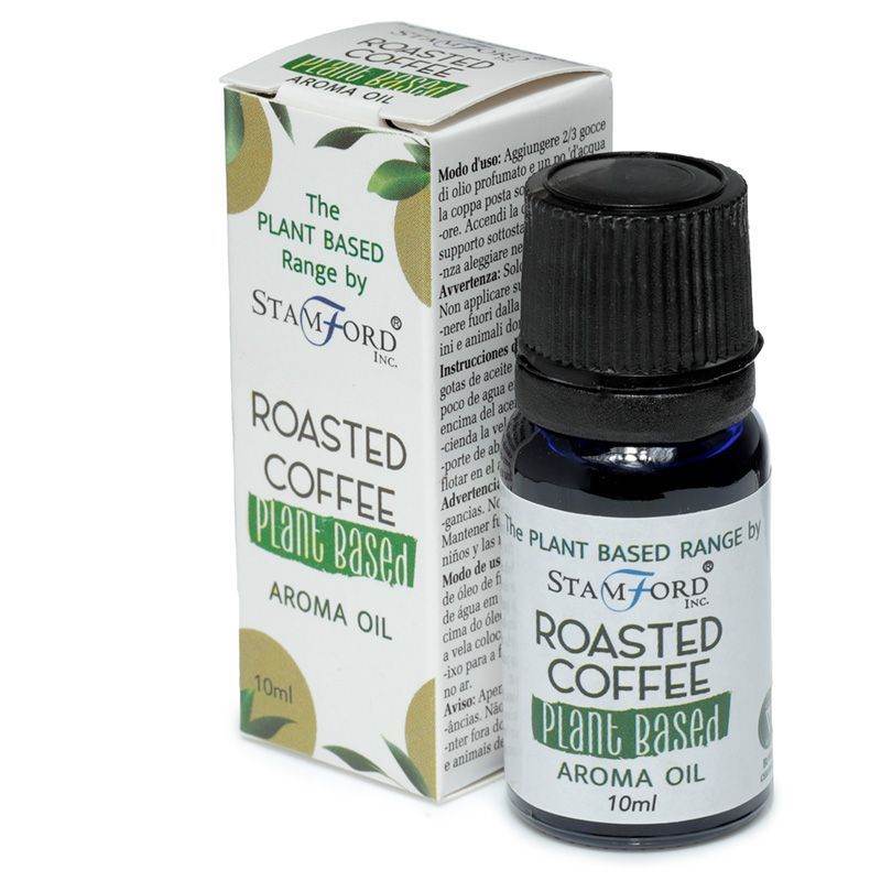 Duftöl auf Pflanzenbasis - 10ml - Roasted Coffee - Plant Based Fragrance Oils - Hauttempel