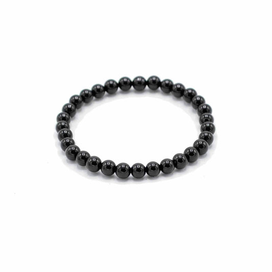 Schwarzer Achat Manifestation Armband - Protection - Armschmuck - Hauttempel