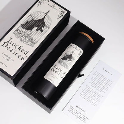 Hexen-Reinigungskerze - Verschlossene Wünsche - Rosmarin - Ancient Witch Purification Candles - Hauttempel