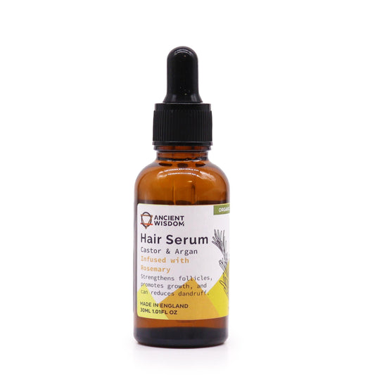 Haarserum Rosmarin – Pipetten-Glasflasche, Freisteller