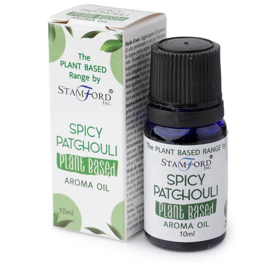 Duftöl auf Pflanzenbasis - 10ml - Spicy Patchouli - Plant Based Fragrance Oils - Hauttempel