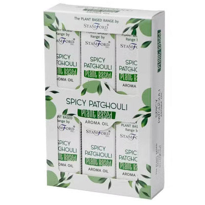 Duftöl auf Pflanzenbasis - 10ml - Spicy Patchouli - Plant Based Fragrance Oils - Hauttempel