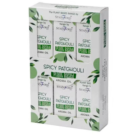 Duftöl auf Pflanzenbasis - 10ml - Spicy Patchouli - Plant Based Fragrance Oils - Hauttempel