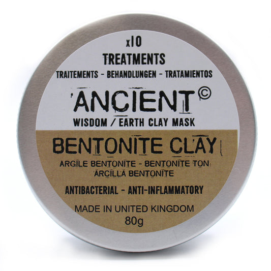 Gesichtsmaske Bentonite Clay (Bentonit Ton) - 50g