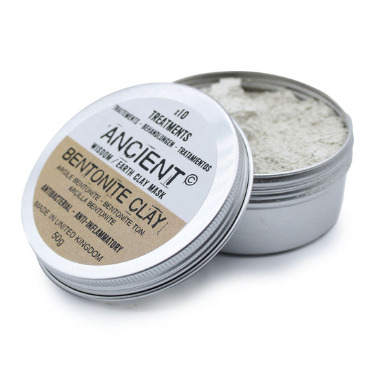 Gesichtsmaske Bentonite Clay (Bentonit Ton) - 50g