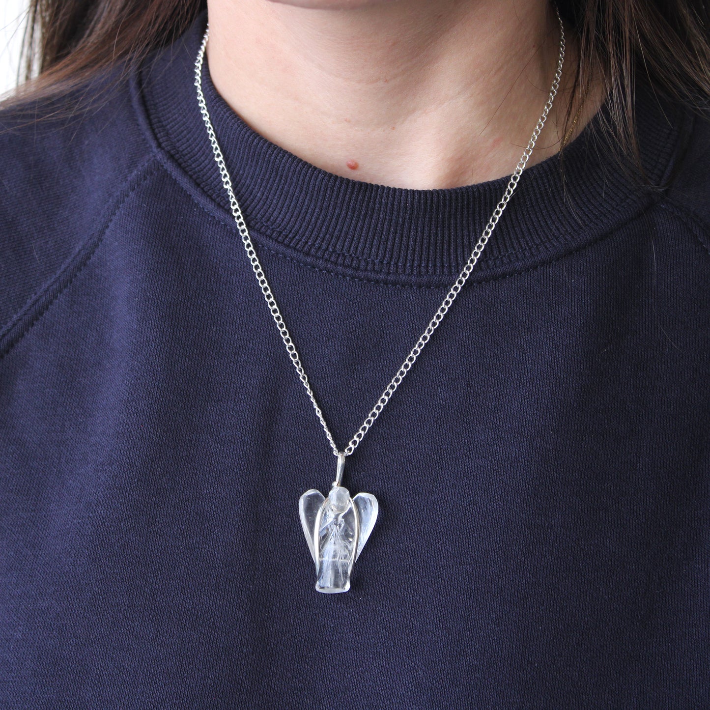 Indische Edelsteinkette - Schutzengel - 5 Designs
