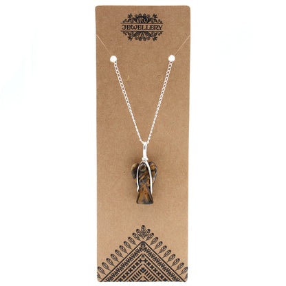 Indische Edelsteinkette - Schutzengel - 5 Designs