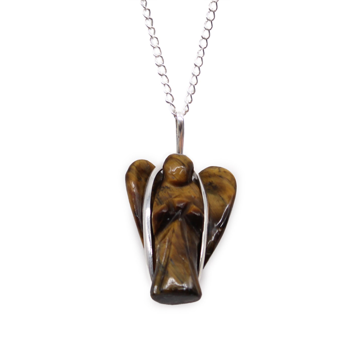 Indische Edelsteinkette - Schutzengel - 5 Designs