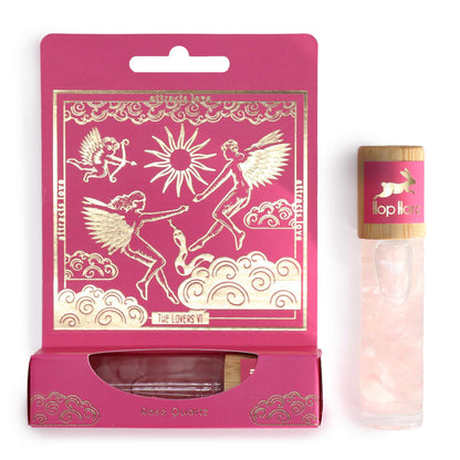Hop Hare© Tarot Edelstein-Roll-on mit ätherischen Ölen "Die Liebenden" 10ml